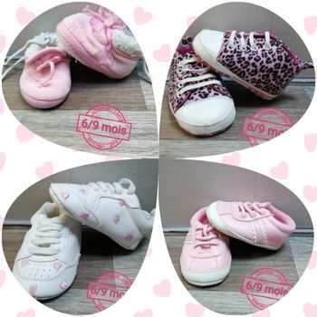 Lot chaussures 6/9 mois