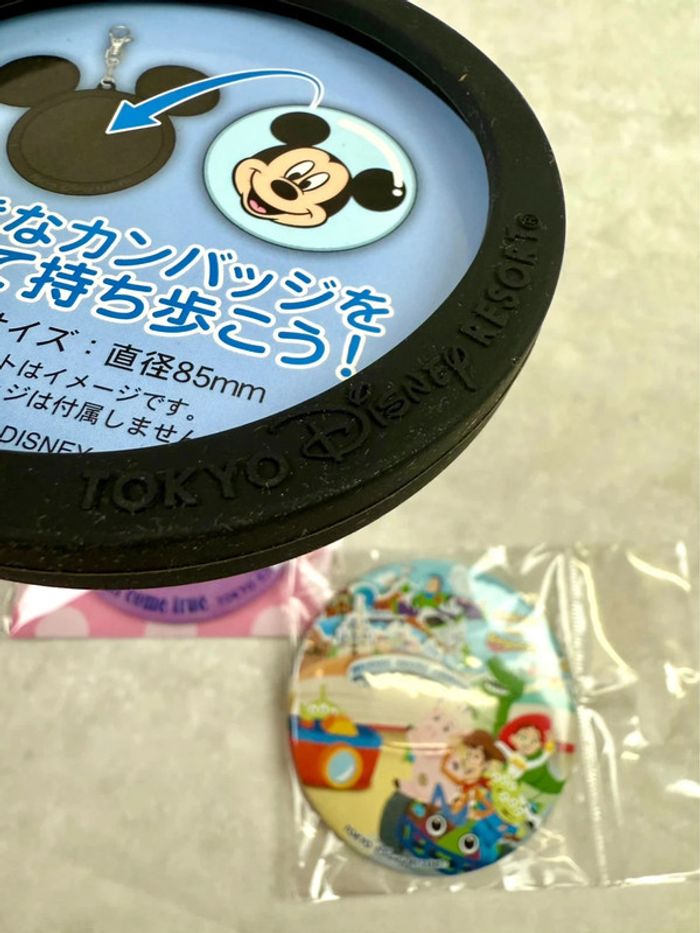 Porte clé porte badge tête de Mickey Tokyo Disneyland import Japon - photo numéro 8