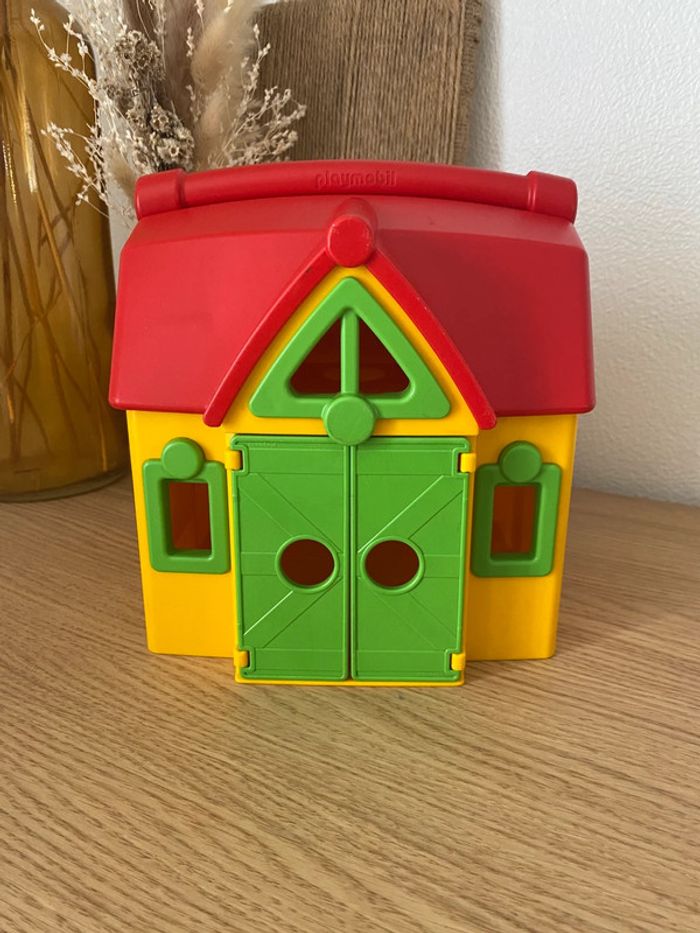 Ferme transportable Playmobil 1.2.3