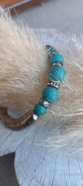 Bracelet vintage bleu