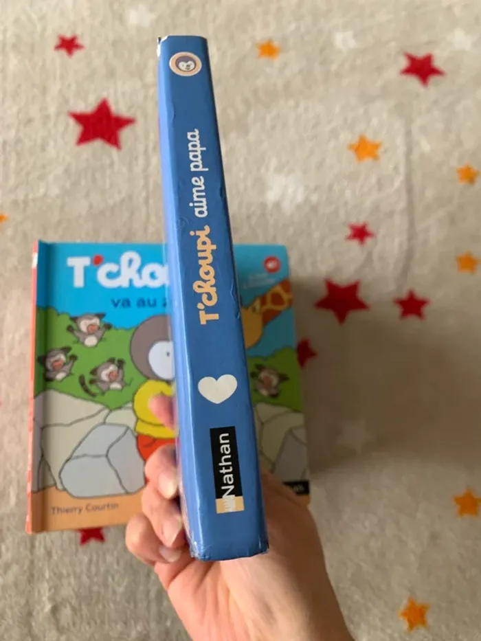 Livre T’choupi aime papa – Nathan – très bon état - photo numéro 2