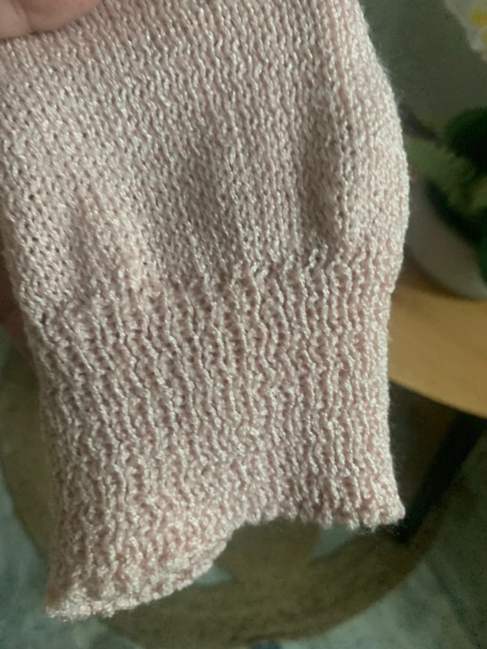 Pull maille fine rose taille 38-40 - photo numéro 6
