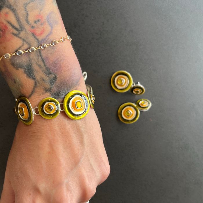 Bracelet et boucles d’oreilles - photo numéro 2