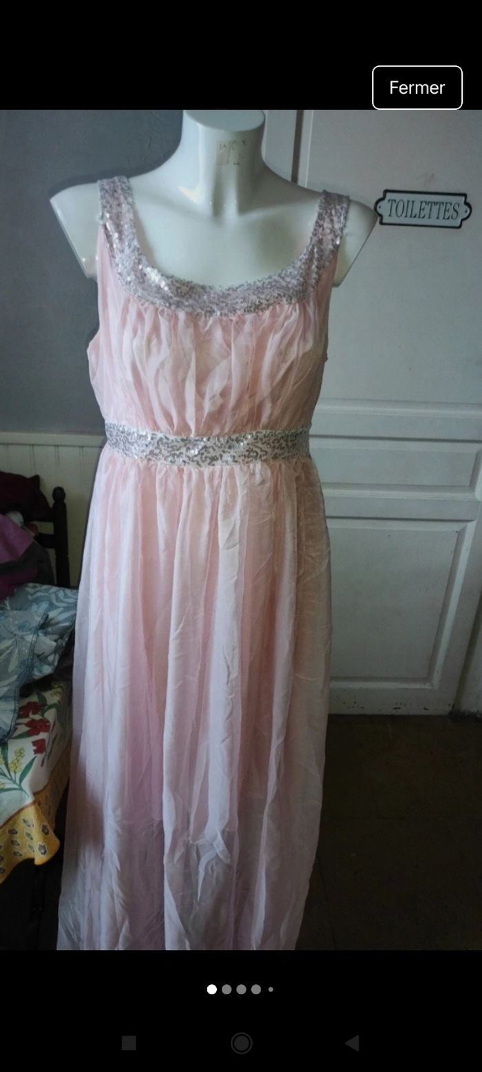 Très belle robe longue f61