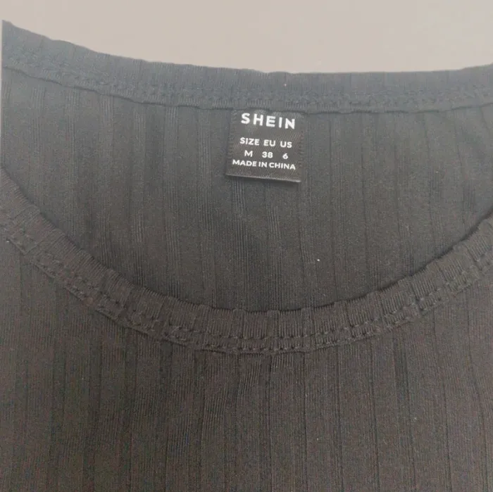 Robe décontractée noir shein taille M - photo numéro 3