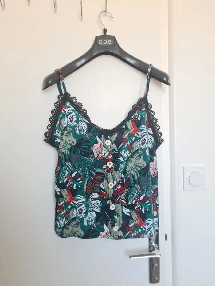 Top court à bretelles été Taille M