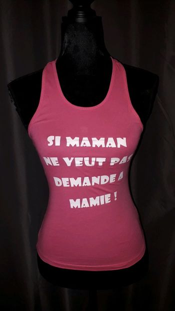 Débardeur humoristique