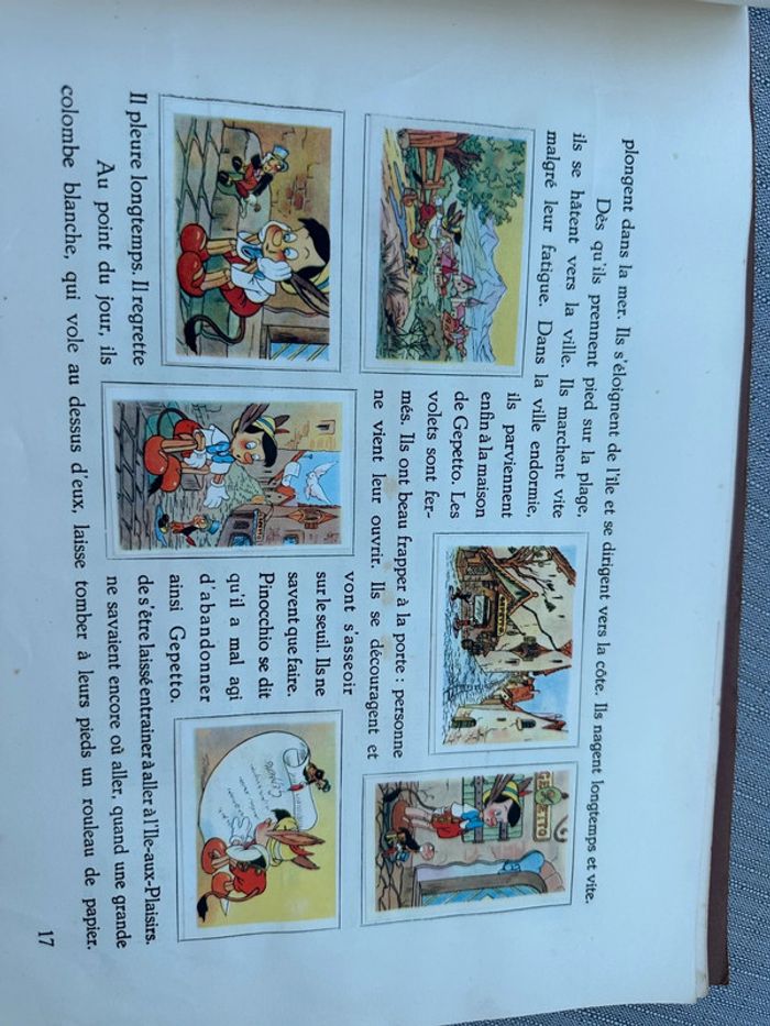 Album ancien complet vignettes images de Beukelaer Disney Pinocchio Gepetto stickers (Panini) - photo numéro 10