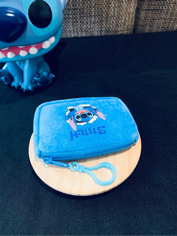 Porte-monnaie bleu - photo numéro 2