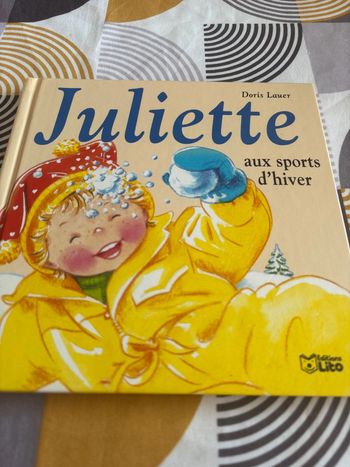 Livre enfant Juliette aux sports d’hiver