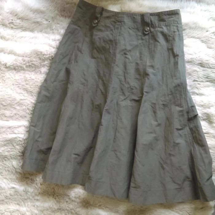 Jupe kaki femme mi-longue - un1deux2trois3