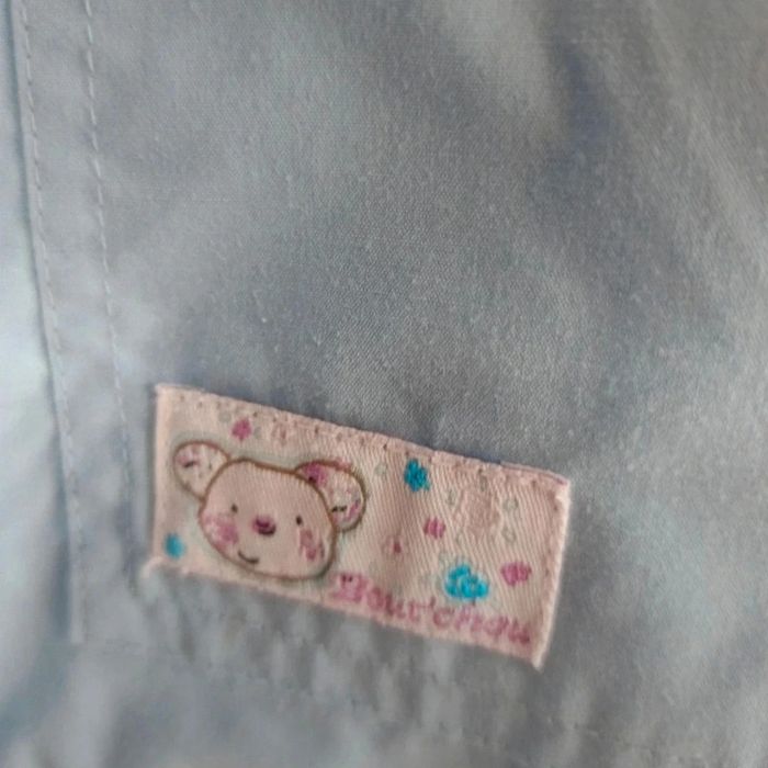Imperméable à capuche bleu pastel bout chou 3 ans 36 mois - photo numéro 6