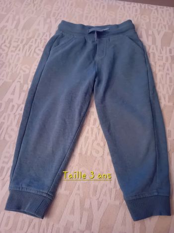 Pantalon jogging bleu en 3 ans Orchestra 