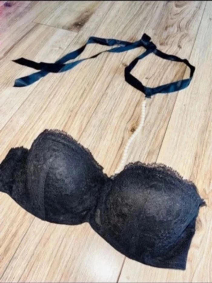 Sublime soutien-gorge noir etam 90 B - photo numéro 5