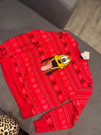 Sweat-shirt dingo  undiz rouge neuf taille XS