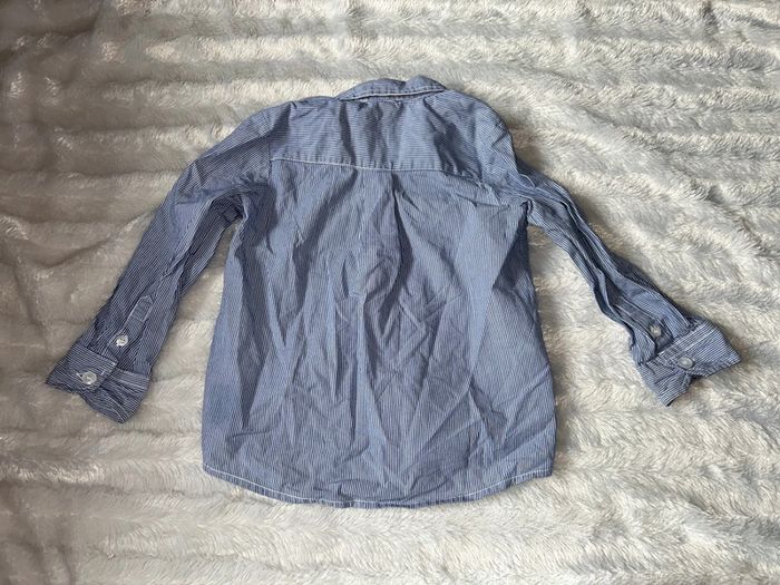 Chemise manche longue bleu - photo numéro 2