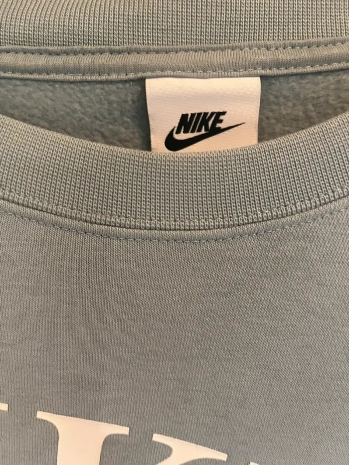sweat vintage nike sportswear ocean cube/white - photo numéro 8