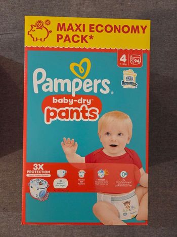 Couches pants taille 4