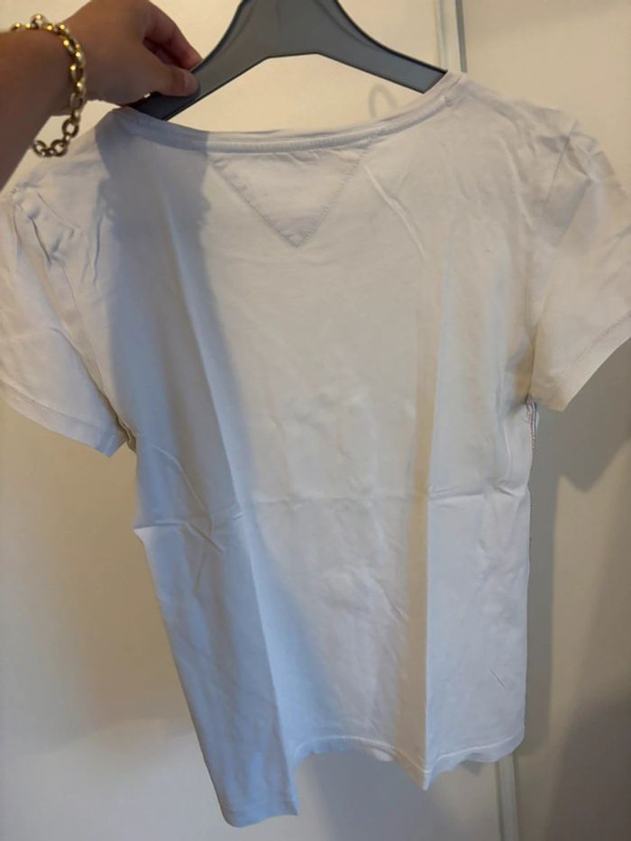 T-shirt blanc Tommy Jeans - Taille S - photo numéro 4