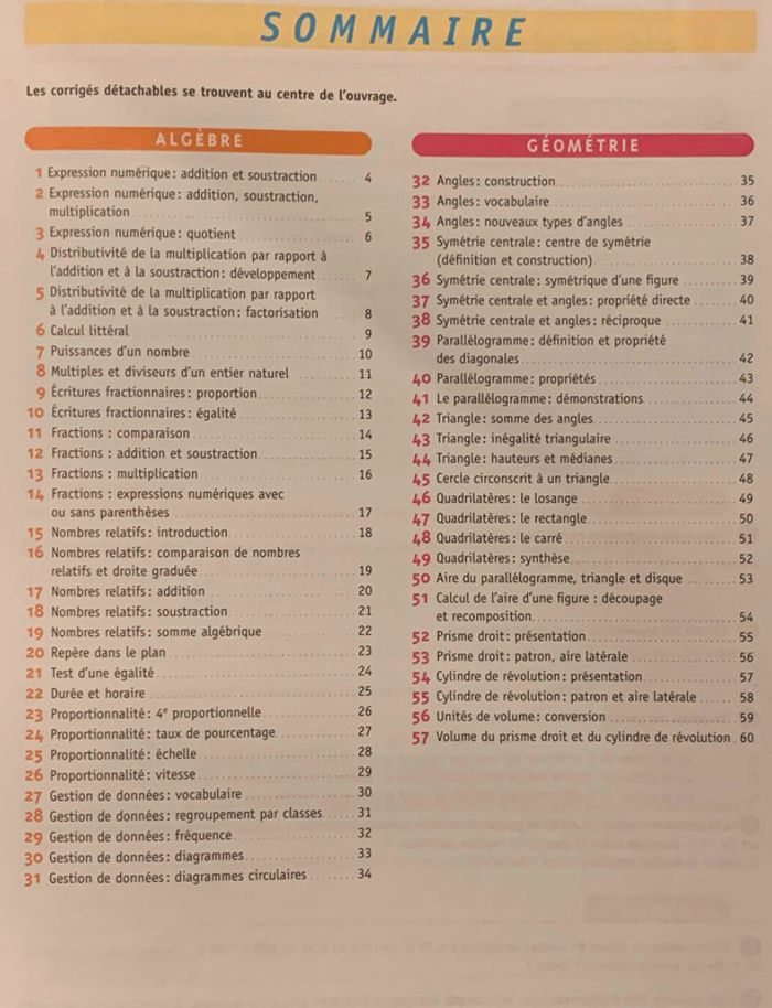 Cahier du Jour/Cahier du Soir, Maths 5e (Collège) - - photo numéro 2