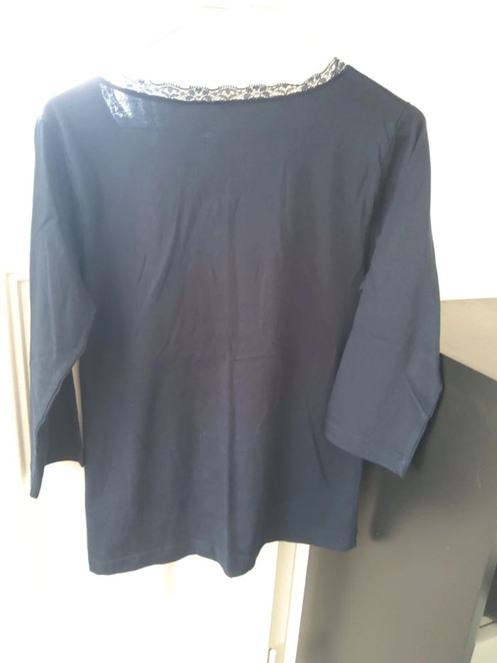 Maillot 3/4 marine - photo numéro 2