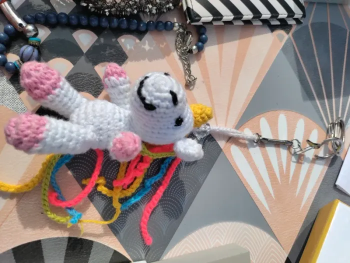 Porte clés licorne - photo numéro 3