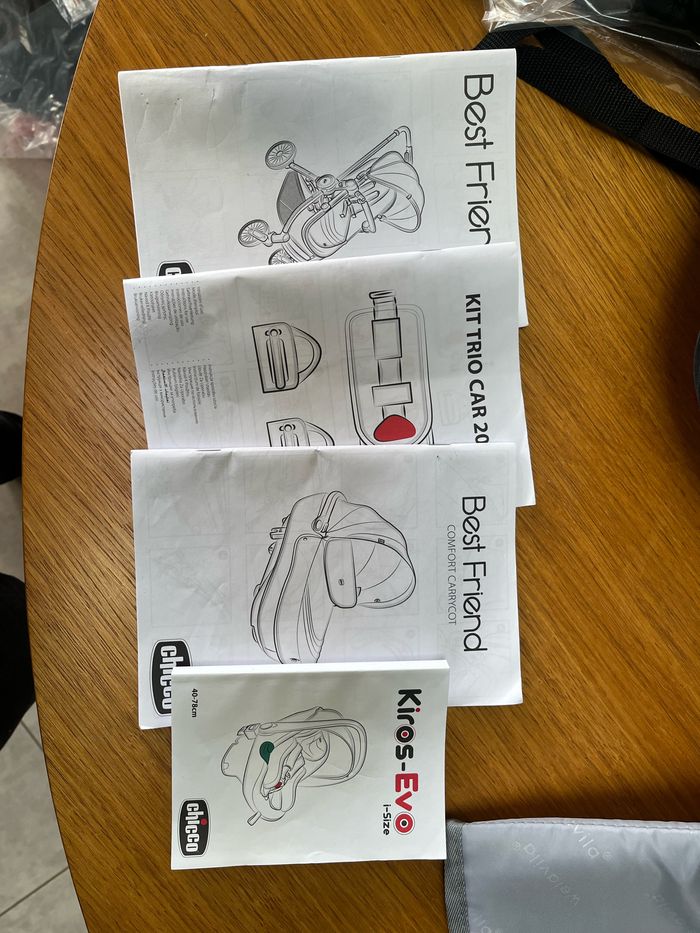 Poussette trio best friend pro confort I-Size chicco - photo numéro 10