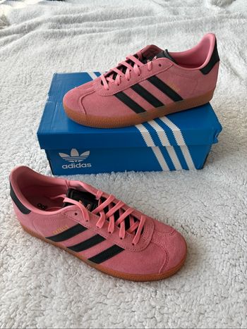 Adidas Gazelle Pink/Black/Gold