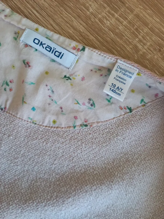 Gilet rose Okaïdi 10 ans - photo numéro 7