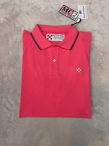 MC2 Saint Barth - Polo « Beverly Hills » Rose, taille XL