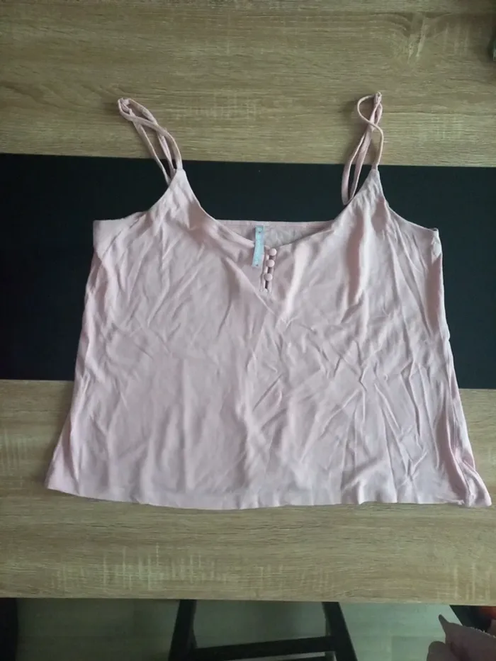 Débardeur femme rose 42/44