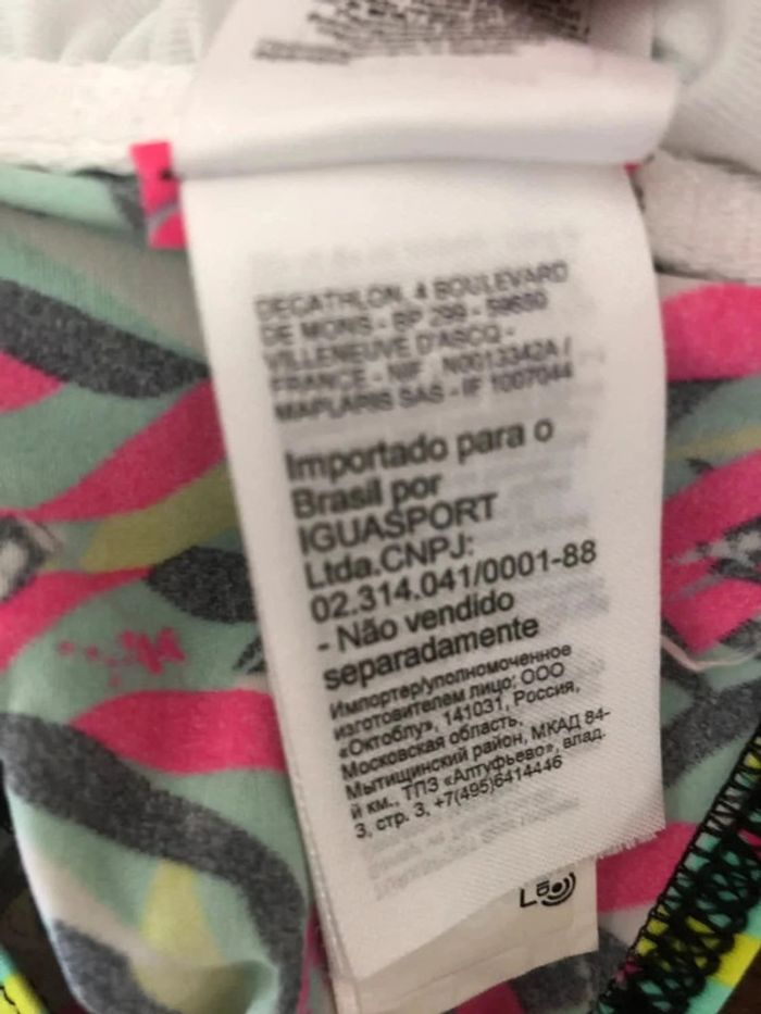 Sublime bikini olaian taille 46 95 D fR motifs feuilles multicolores très bon état - photo numéro 17