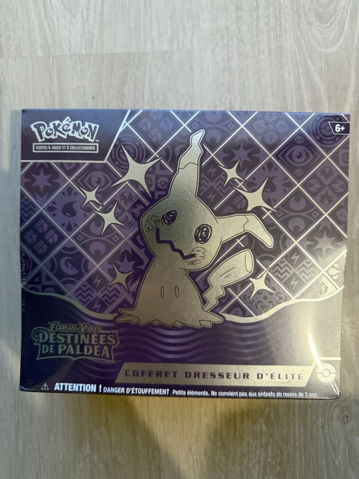 ETB Pokémon Destinées de Paldéa EV4.5