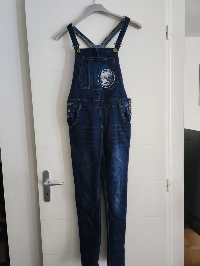 Salopette en jean femme