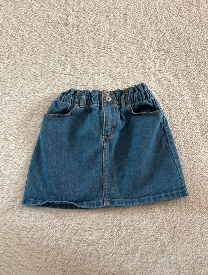 Jupe en jeans Vertbaudet