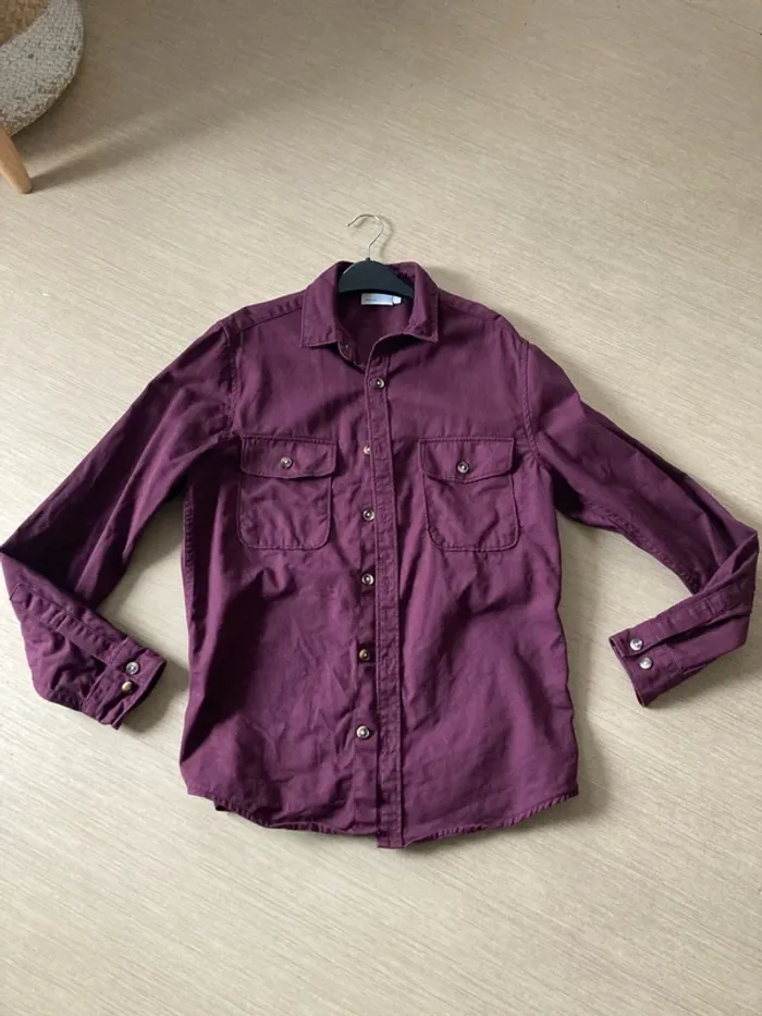 Sur chemise Asos prune