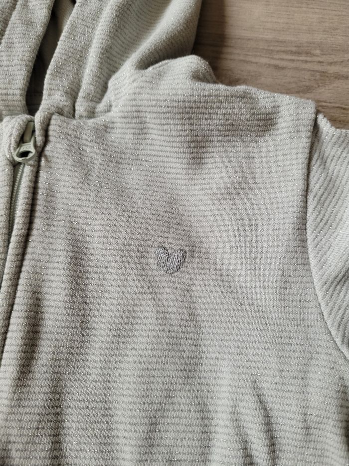 Ensemble gilet et pantalon molletonnés taille 24 mois - photo numéro 3