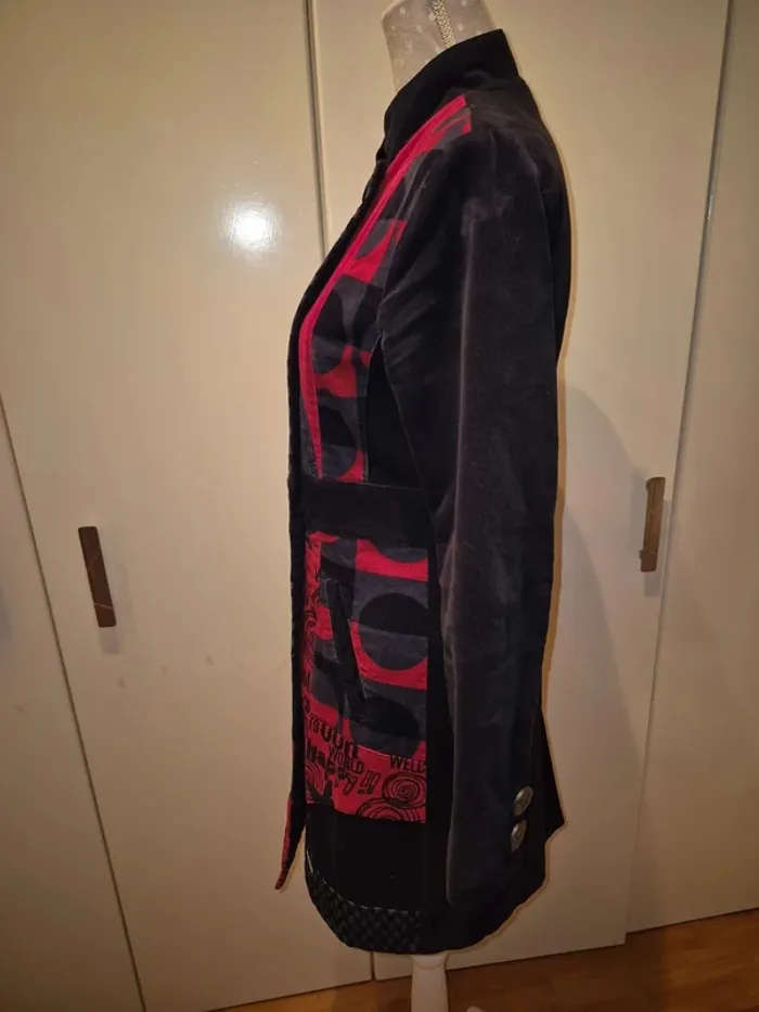 Manteau velour desigual - photo numéro 5