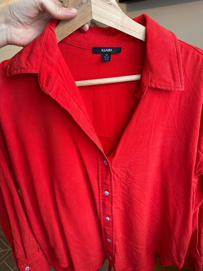 Chemise rouge - photo numéro 7