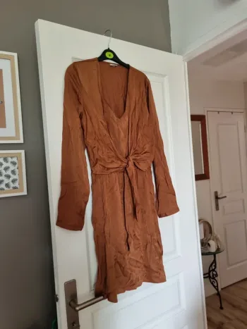 robe a nouer marron pimkie