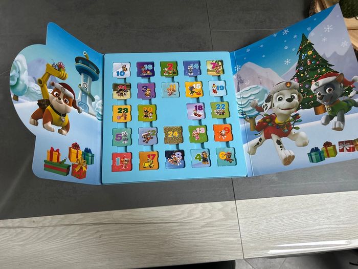 Livre calendrier de l’avent Pat patrouille - photo numéro 2