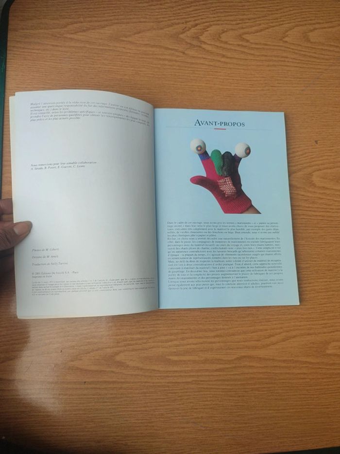 Livre marionnettes et poupée animée a fabriquer sois-meme - photo numéro 7