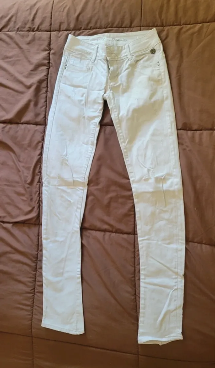 Jeans blanc G-Star - photo numéro 3