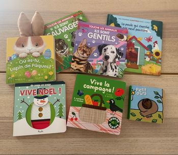 Lot de livres bébé