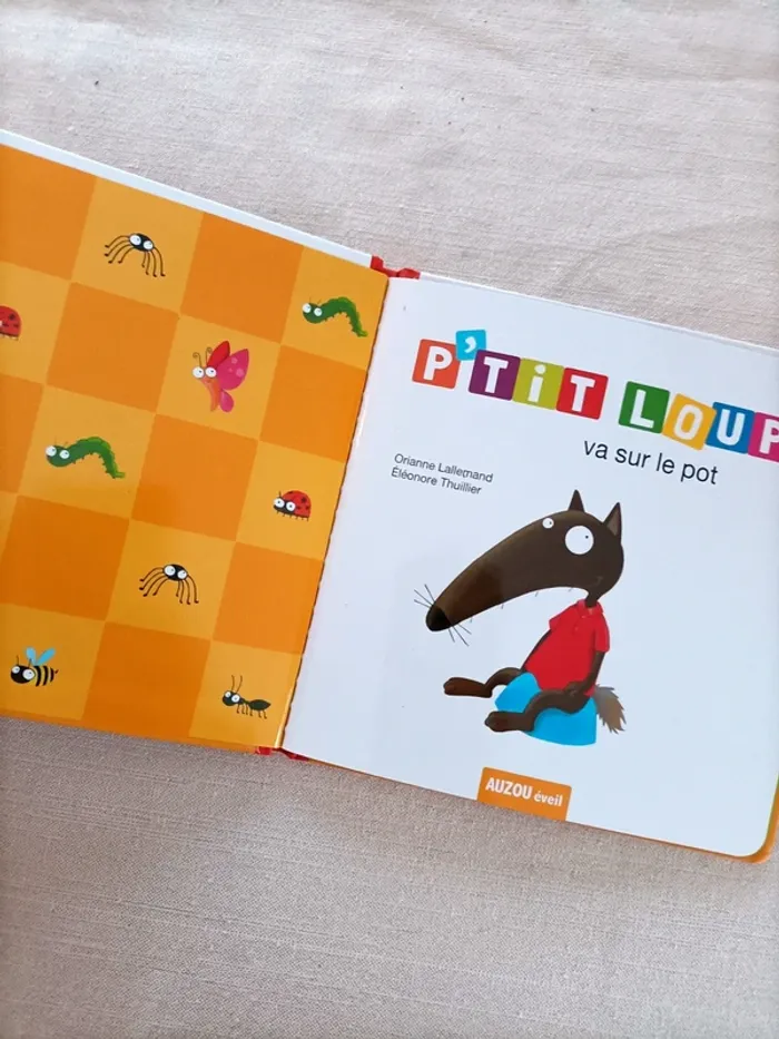 Livre P'tit Loup va sur le pot - photo numéro 7
