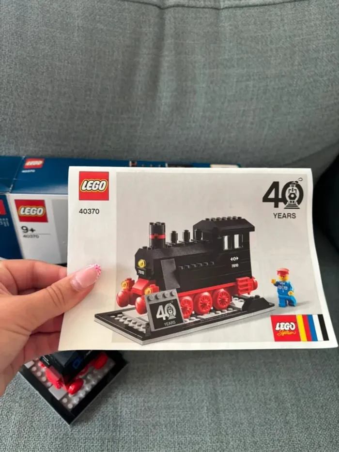 Locomotive train lego 40 ans - photo numéro 7