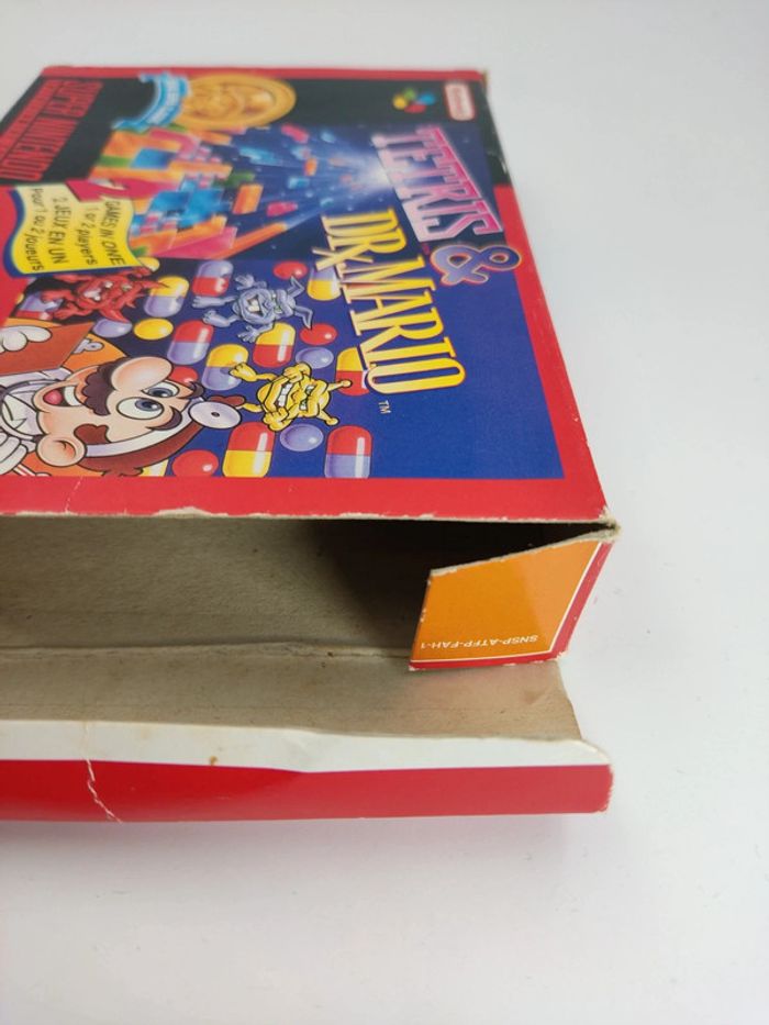 Tetris & Dr Mario / Super Nintendo SNES / pal fr fah sans notice - photo numéro 6