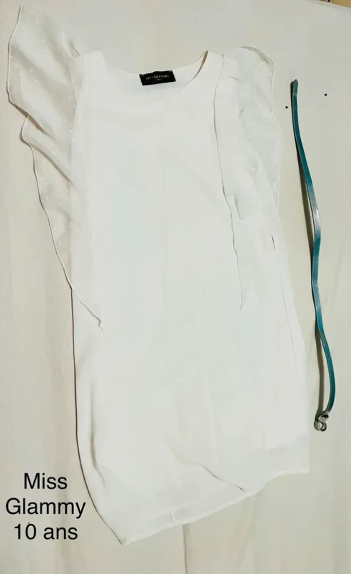 Robe miss glammy 10 ans