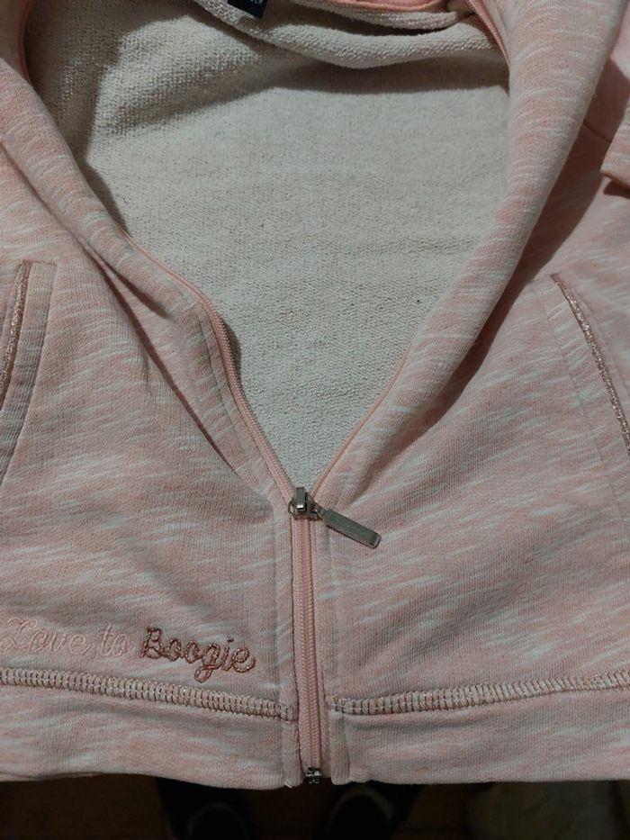 Sweat à capuche gilet zippé Kiabi 5A - photo numéro 9