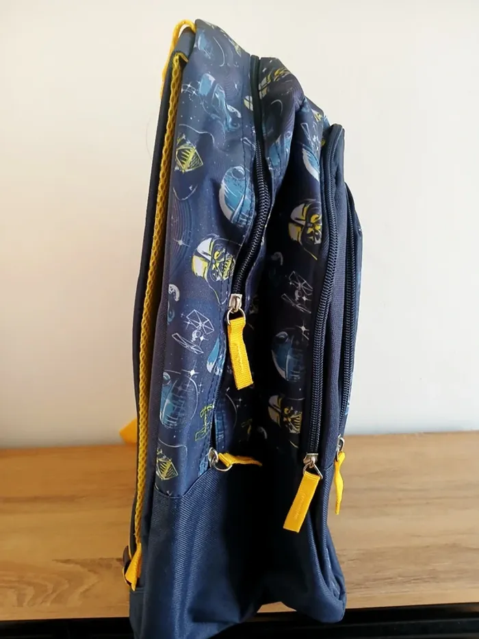 Star Wars Sac à dos (3 compartiments, 1 poche latérale) 44x32x20cm Jacob - photo numéro 3